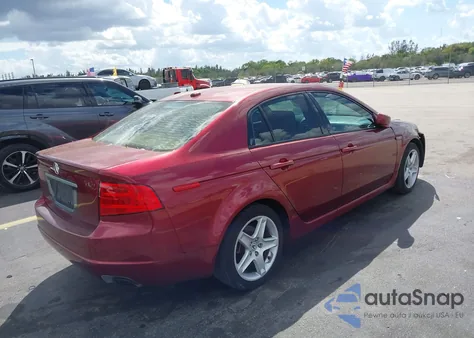 2006 Acura Tl из США, поврежденный, VIN 19UUA66216A055278